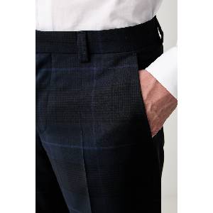 HUGO BOSS панталон slim fit мъжки от вълна Hogan263X (50569204) - answear - 332,30 лв