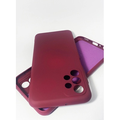 SPEUS My Choice Изчистен силиконов кейс Samsung Galaxy A23 - Виненочервен (g16551)