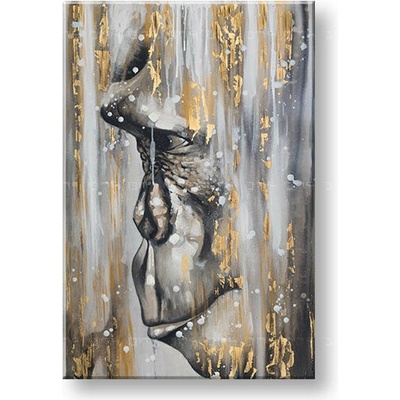 Maľovaný obraz na stenu GORILA 80x120 cm - Klasický 2 cm