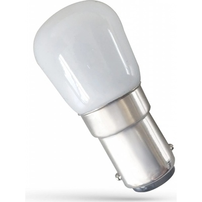 Spectrum LED žiarovka Ba15d 230V 1,5W studená biela, WOJ52324 1.5W