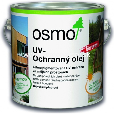 Osmo 432 UV Ochranný olej farebný 2,5 l Dub svetlý