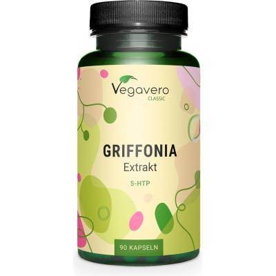 Vegavero Griffonia extract 5-HTP, 90 капсули, Vegavero (VV-VITA-376)