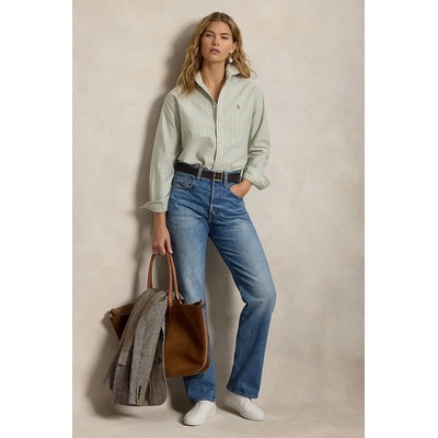 Ralph Lauren риза тип Оксфорд дамска от памук (211B21507)