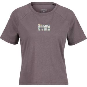 Stoic Дамска тениска Stoic Women's Hemp30 UtbySt. Crop Tee T-shirt - Dark Purple (916-6608-0213)