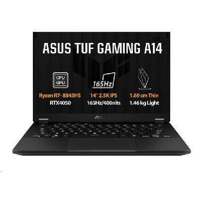 ASUS TUF Gaming A14 FA401UU-RG069X, Ryzen 7 8845HS, 14.0˝ 2560x1600 WQXGA, RTX4050/6GB, 32GB, SSD 1TB, W11Pro, 16TOPS FA401UU-RG069X