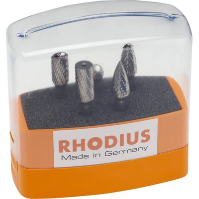 RHODIUS Sada tvrdokovových frézovacích dříků HF SET 5 TOP TOPline