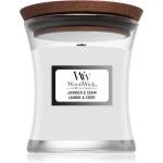 WoodWick Lavender & Cedar ароматна свещ с дървен фитил 85 гр