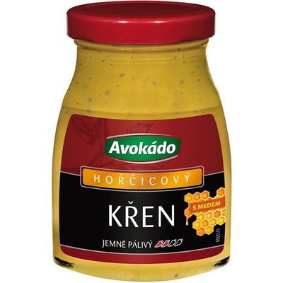 Avokádo Křen hořčicový s medem 175 g