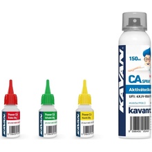 KAVAN CA PACK vteř. lepidlo 3 x 20 g Ř,S,H + aktivátor 150 ml