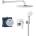 GROHE BauEdge Комплект душ гарнитура за вграждане с Tempesta 250 (25290000)