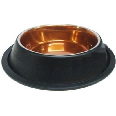 Nerezová miska ČIERNA / MEĎ - 0,76 l