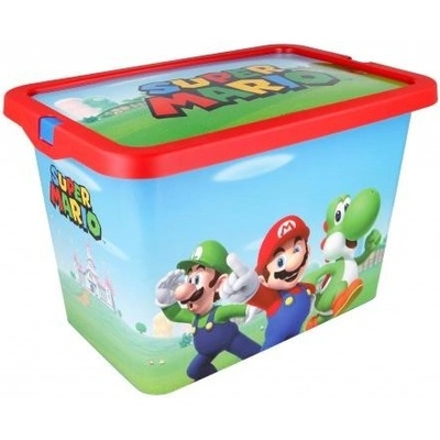STOR Plastový úložný box Super Mario 7L 09594