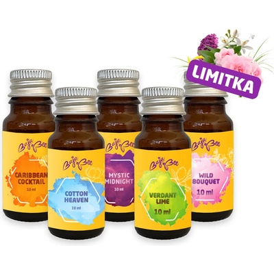 BajaBee Vzorky parfémů na praní 5 x 10 ml