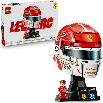 LEGO® Editions - Scuderia Ferrari HP Charles Leclerc Helmet (43014)