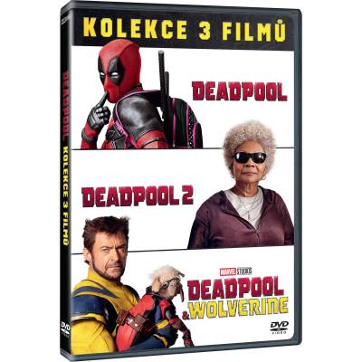 MagicBox Deadpool kolekce 1-3 - 3DVD (078025)