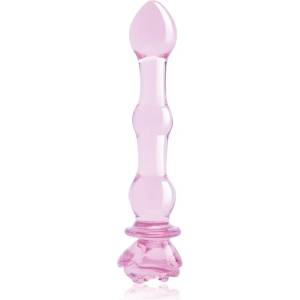 DreamToys Glaze Glass 8" Rosebud Beaded дилдо 19.3 см