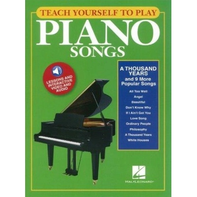 Teach Yourself To Play Piano Songs A Thousand Years And 9 More Popular Songs Book/Online Media – Zbozi.Blesk.cz