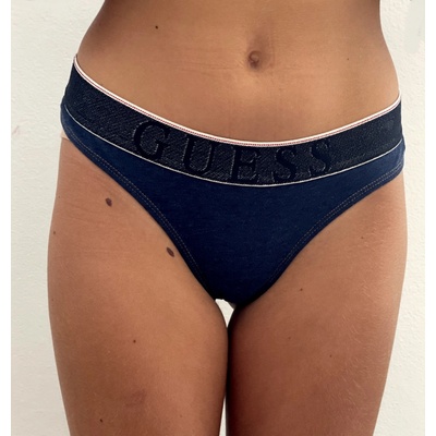 Guess Dámská tanga Carrie O97E04 modrá