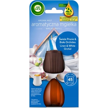Air Wick Mist náplň do osviežovača vzduchu Čerstvé pranie Biela orchidea 20 ml