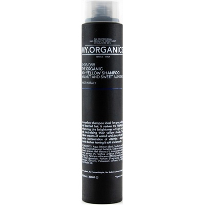The Organic No-Yellow Shampoo Walnut And Sweet Almond 250 ml