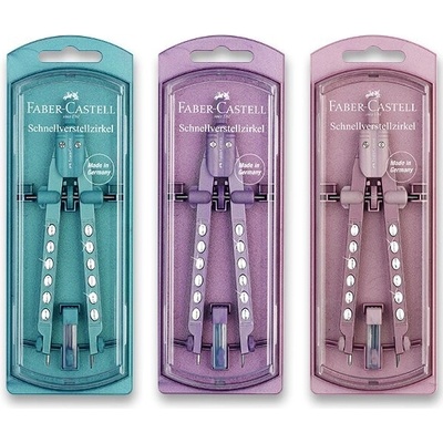 Faber-Castell Kružítko Factory Sparkle Cosmic – Zboží Mobilmania