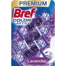 Bref Color Aktiv tuhý WC blok Lavender 3 x 50 g