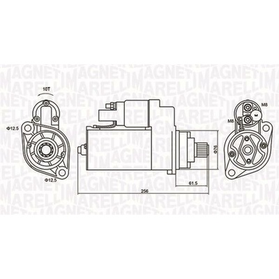 Startér MAGNETI MARELLI 063721405010