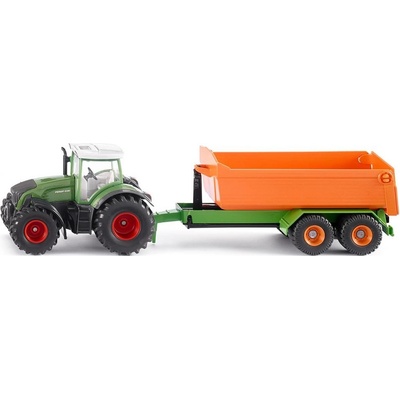 SIKU Farmer 1989 Traktor Fendt s vyklápěcím přívěsem 1:50