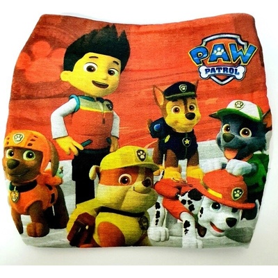 Sun City chlapčenský nákrčník Tlapková patrola Paw Patrol červená