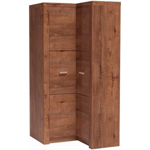 Bogdan Furniture Europe Ъглов гардероб Indianapolis I-14, светла пепел - bogdanmebel
