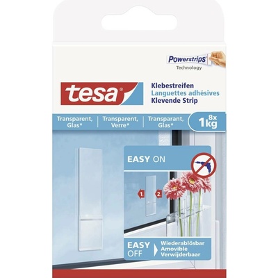 Tesa 77733 lepiace pásky 8 ks priehľadná