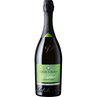 Santa Eurosia Extra Brut Zerodue Valdobbiadene Prosecco Superiore DOCG biele 11% 3 l (čistá fľaša)
