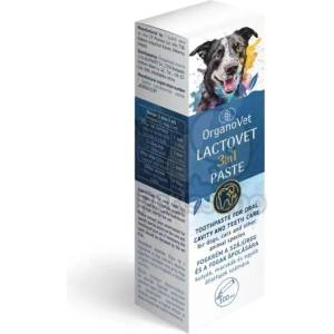 OrganoVet Lactovet 3 in1 Paste - паста за грижа за зъбите за кучета и котки 100 мл