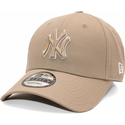 New Era MLB Outline 9FORTY NY Yankees Light Brown