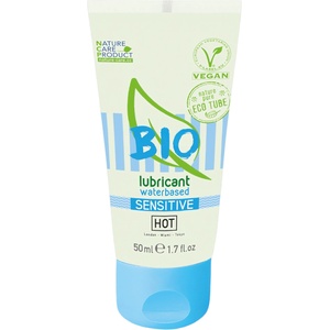HOT Bio Sensitive - веган лубрикант на водна основа (50 ml) - desirel