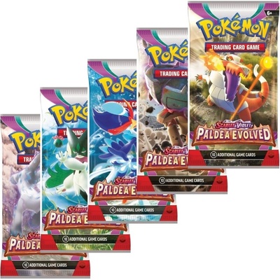 Pokémon TCG Paldea Evolved Booster – Zboží Dáma