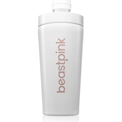 BeastPink Steel спортен шейкър боя White