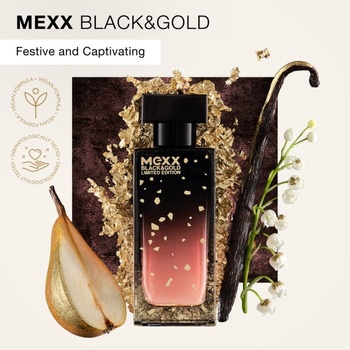 Mexx Black & Gold Limited Edition for Her EDT 30 ml