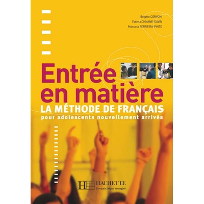 ENTREE EN MATIERE Eleve PINTO, M.
