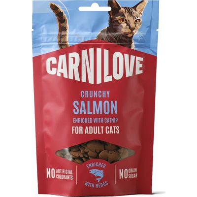 CARNILOVE Cat CRUNCHY Snack Salmon enriched with Catnip 50 g