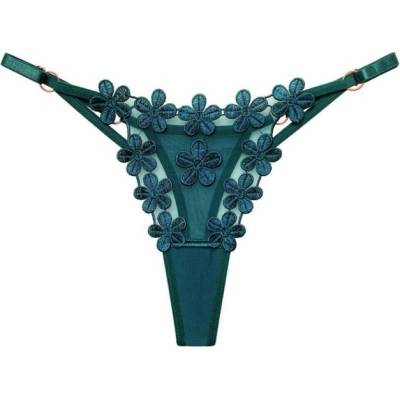 Amparo Miranda® Erotické nohavičky Flower B231 Zelená
