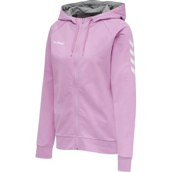 Hummel Суитшърт с качулка Hummel GO COTTON ZIP HOODIE WOMAN 204232-3415 Размер XS