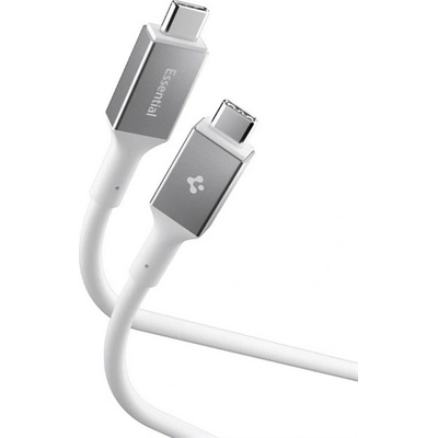 Spigen ESSENTIAL EB10020CC кабел за данни Type-C - Type-C, 200cm, БЯЛ ACA08775 (ACA08775)