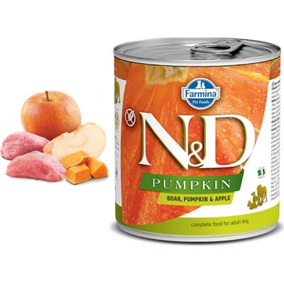 N&D Pumpkin Dog Adult Boar & Apple 2 x 285 g