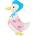 Orange Tree Toys Детски дървен пъзел Orange Tree Toys от 4 части - Патето Джемайма (OTT06715)