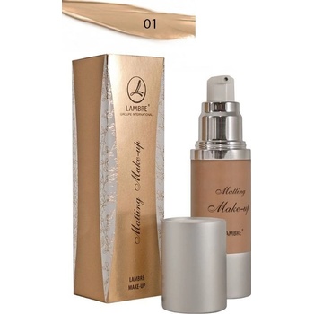 Lambre matující make-up 1 Přírodní béžový MU01 30 ml