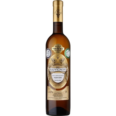 Vinařství Krist Sauvignon pozdní sběr 2023 12,5% 0,75 l (holá láhev)