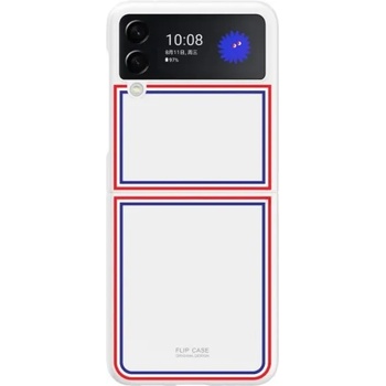 GKK Матов Калъф за SAMSUNG Galaxy Z Flip 3, GKK Thom Edition Case, Бял (5901012387064)