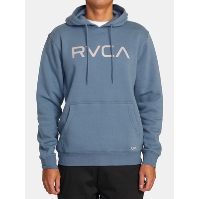 RVCA BIG RVCA INDUSTRIAL BLUE mikiny přes hlavu modrá