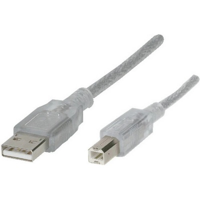 Renkforce RF-4538148 USB, USB 2.0 USB-A zástrčka, USB-B zástrčka, 3m